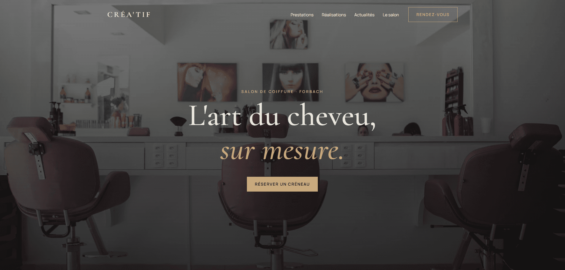 Site Créa'Tif